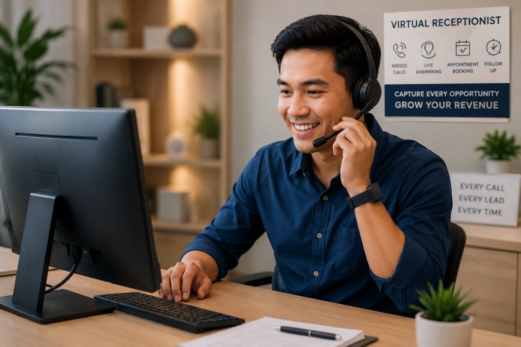 How a Virtual Receptionist Captures Missed Calls and Turns Them Into Revenue